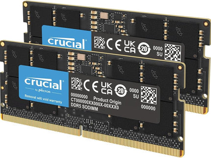 Crucial 32GB DDR5 RAM Kit (2x16GB), 5600MHz