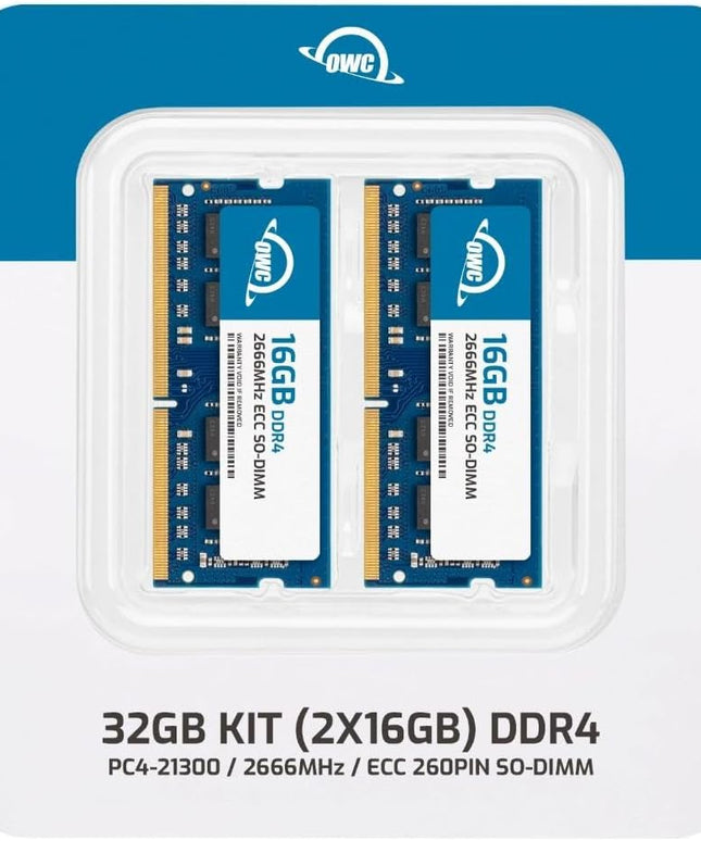 OWC 32GB (2X16GB) DDR4 RAM