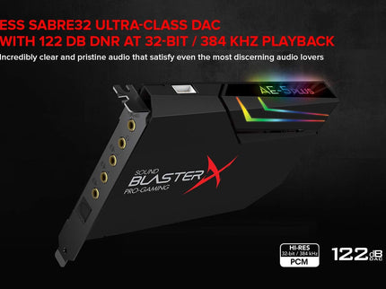 Creative Sound BlasterX AE-5 Plus SABRE32-class