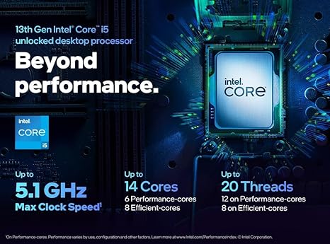 Intel Core i5 [13th Gen] i5-13600KF Tetradeca-core