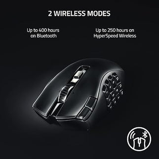 Razer Naga V2 HyperSpeed Wireless MMO Mouse – 30K DPI