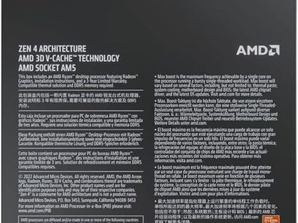 AMD Ryzen 7 7800X3D 8-Core, 16-Thread Desktop Processor