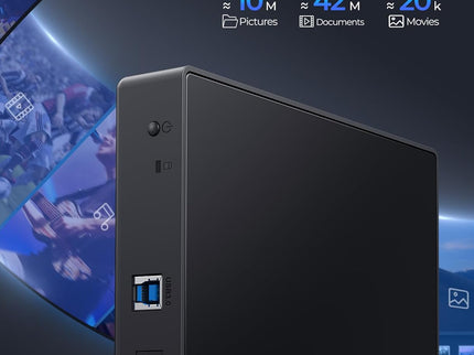 ORICO USB 3.0 External Hard Drive Enclosure for 3.5/2.5