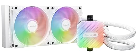 Be Quiet! Light Loop 240mm AIO ARGB CPU Liquid Cooler – White (BW021)
