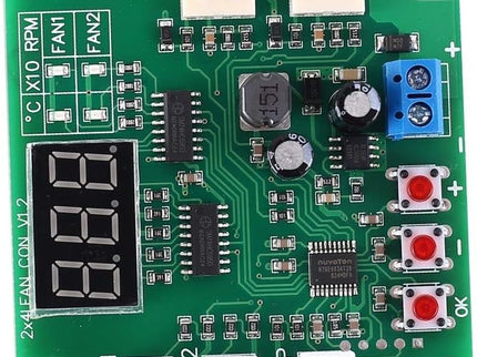 PWM Driver Module – 2-Channel Fan Temperature Controller