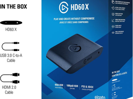 Elgato HD60 X - Stream and Record in 1080p60 HDR10 or 4K30