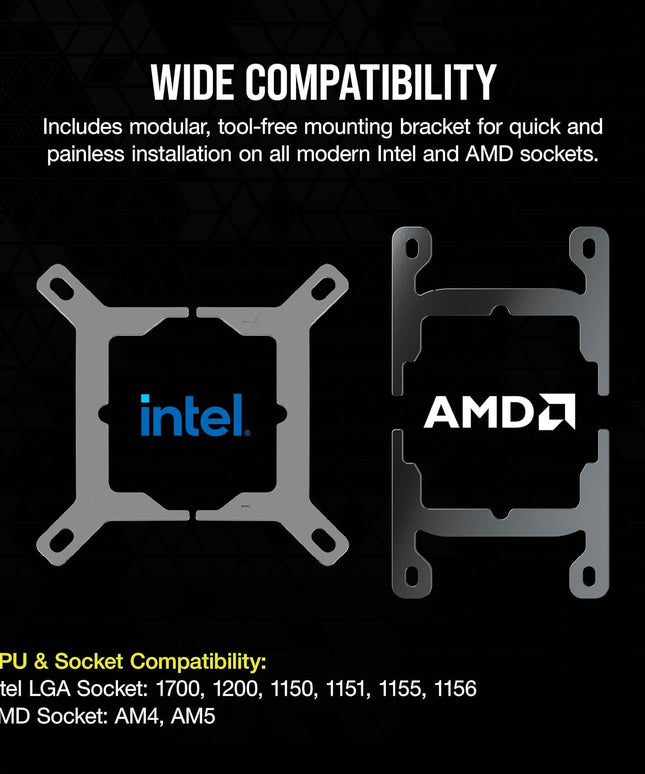 Corsair iCUE Link H150i RGB Liquid CPU Cooler