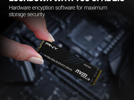 PNY CS2150 2TB Gen5 PCIe NVMe M.2 2280 3D NAND SSD