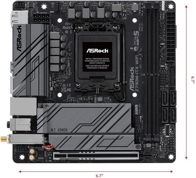 ASRock MB ASROCK | Z790M-ITX WiFi Motherboard