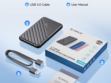 ORICO 2.5 inch External Hard Drive Enclosure USB 3.0