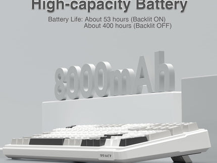 AULA F99 Wireless Mechanical Keyboard – Tri-Mode