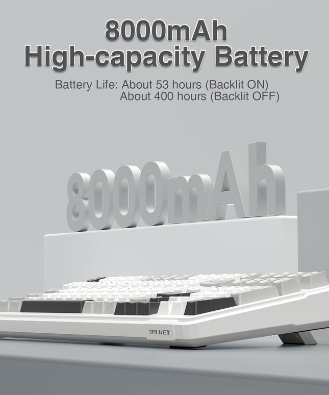 AULA F99 Wireless Mechanical Keyboard – Tri-Mode