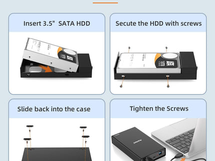 MAIWO External Hard Drive Enclosure(6Gbps)