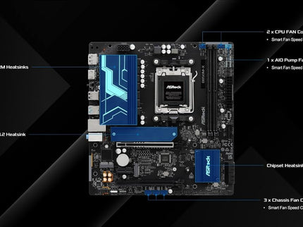 ASRock B850M-X R2.0 Micro-ATX AM5 Motherboard