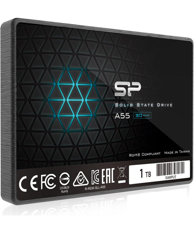 SP 1TB SSD 3D NAND A55 SLC Cache Performance Boost SATA III