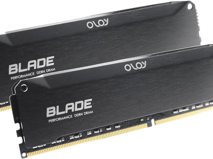 OLOy DDR4 RAM 16GB (2x8GB) Black Hairline Blade