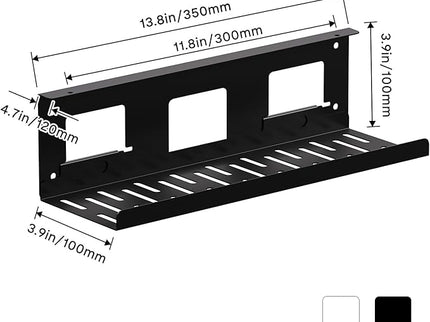 FLEXISPOT Black Cable Tray