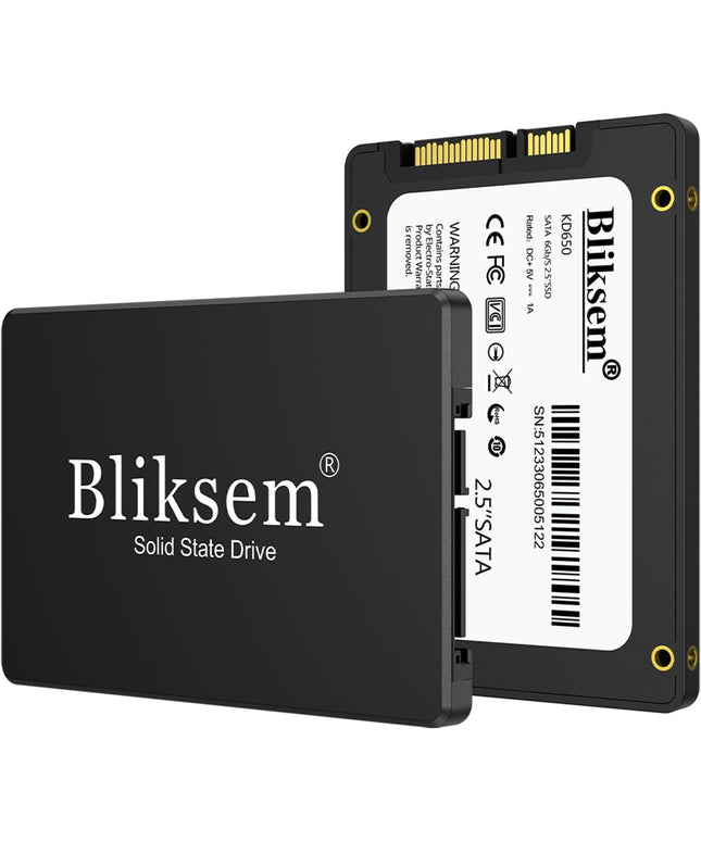 Bliksem SSD 512GB SATA III 6Gb/s Internal Solid State Drive 2.5