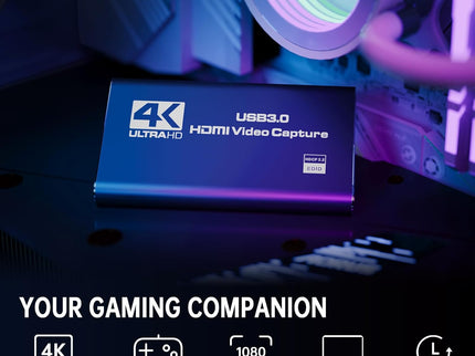 4K HDMI Capture Card for Streaming