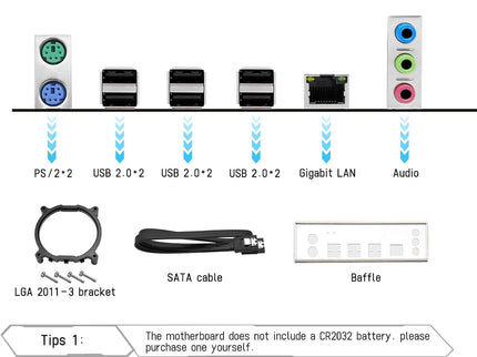 X99 LGA 2011-3 Motherboard for Intel Xeon