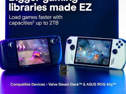 Crucial P310 1TB PCIe Gen4 2230 NVMe M.2 SSD