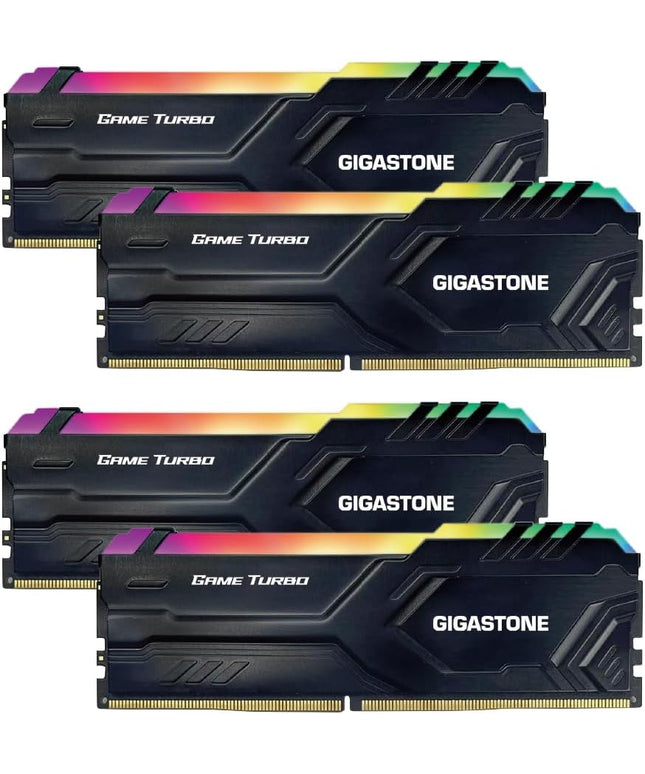 【RGB DDR5 RAM】 GIGASTONE Game Turbo 128GB Kit