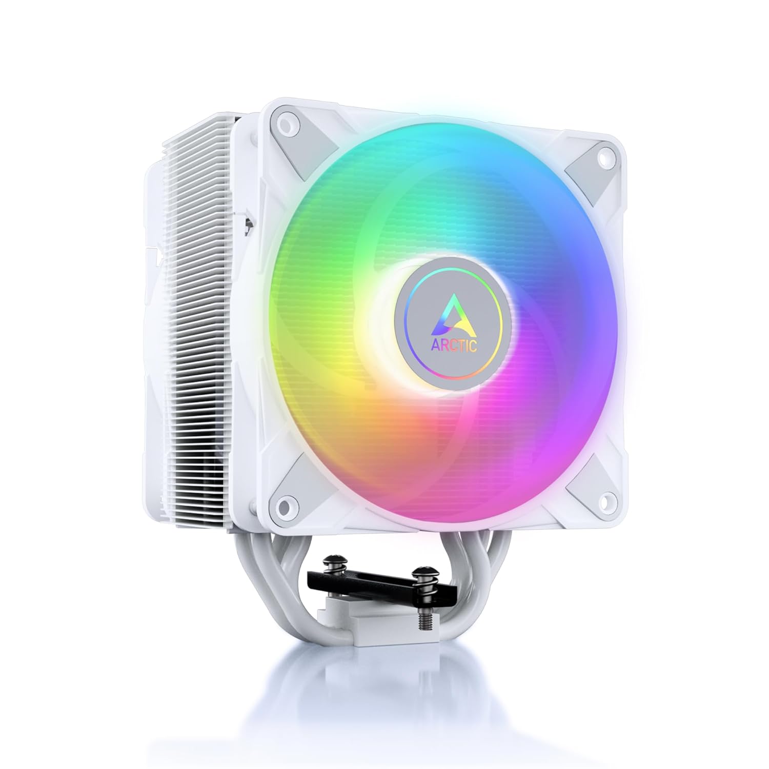 ARCTIC Freezer 36 A-RGB CPU Cooler – Single Tower, Push-Pull 120mm P-Fans, 4 Heat Pipes, ARGB Lighting, 200–2000 RPM, MX-6 Thermal Paste