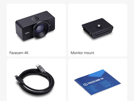 Elgato Facecam 4K – 4K60 Studio Webcam