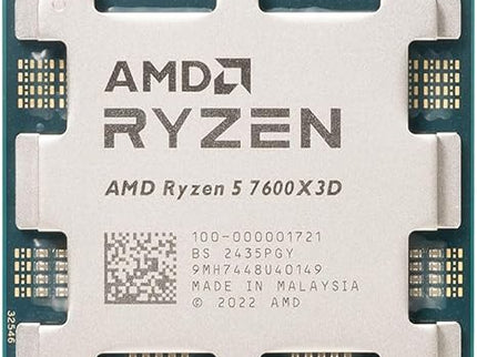 AMD Ryzen 5 7600X3D Raphael AM5 4.1GHz 6-Core Boxed Processor