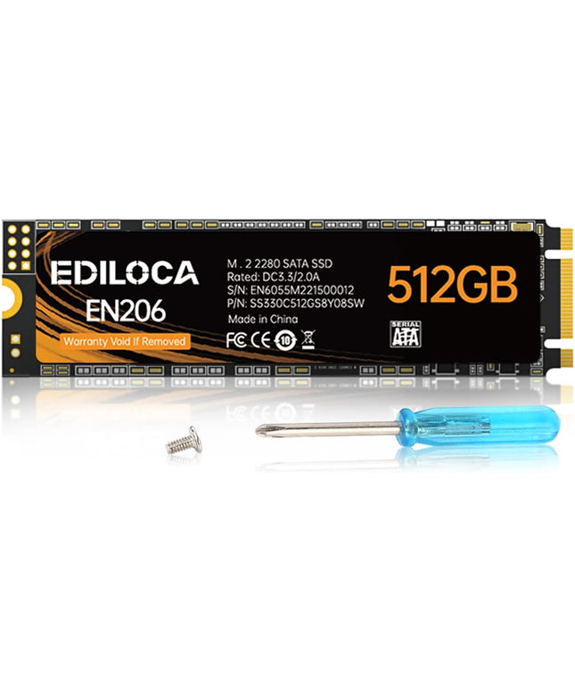 EN206 512GB 3D NAND TLC M.2 SSD