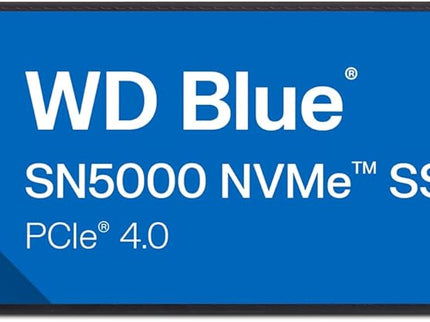 Western Digital 1TB WD Blue SN5000 NVMe Internal Solid State Drive SSD
