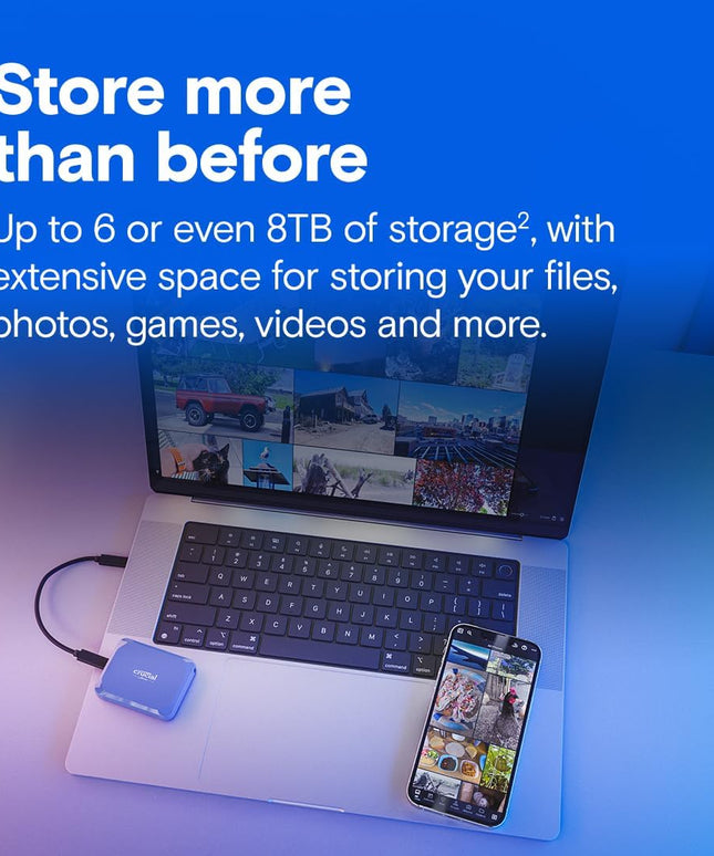 Crucial X10 1TB Portable SSD