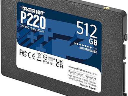 Patriot Memory P220 512GB Internal SSD