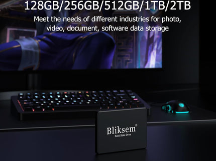 Bliksem SSD 512GB SATA III 6Gb/s Internal Solid State Drive 2.5