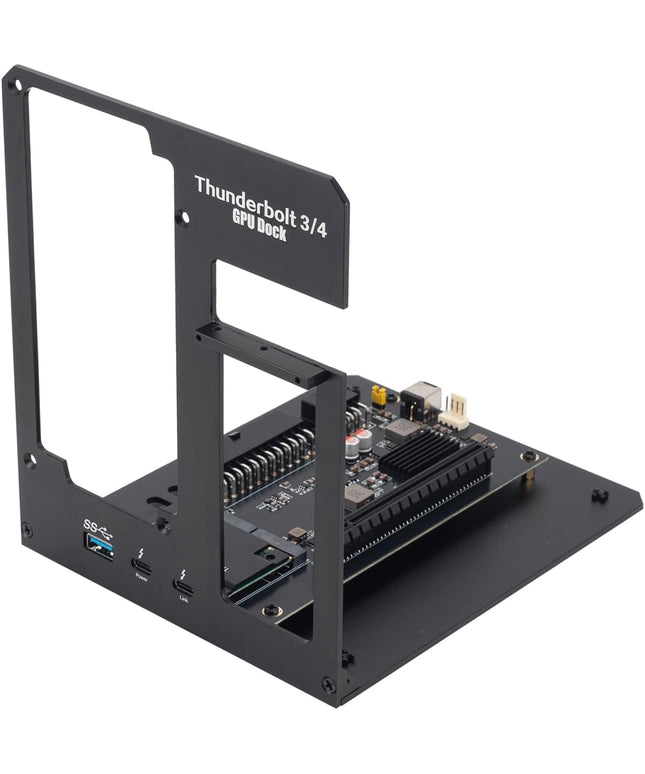 Thunderbolt 3/4 eGPU Enclosure Compatible with USB4, Support NVIDIA AMD Graphics Card and PCIe Cards, Using ATX Power Supply, Support PD 85W Charging (VK-Y900)