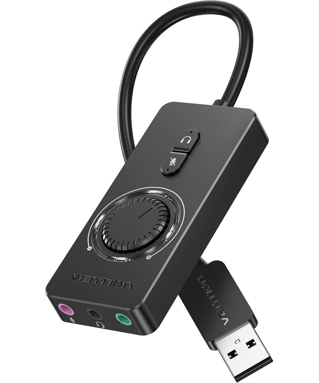 VENTION USB Sound Card, External Stereo Sound Card