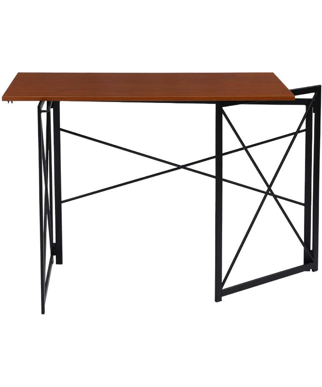 Writing Computer Desk – Modern Industrial Folding Laptop Table