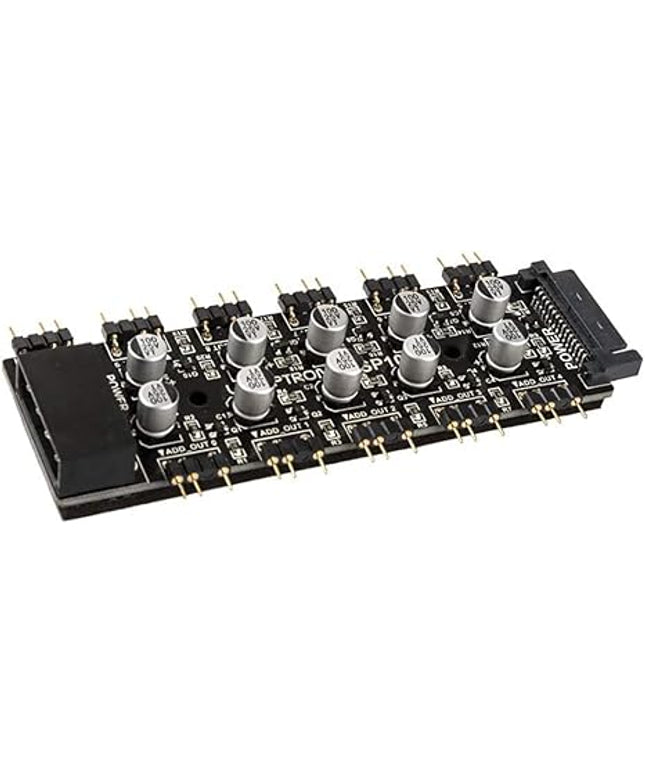 SP101 10-Way 5V Digital Addressable RGB Hub (Black)