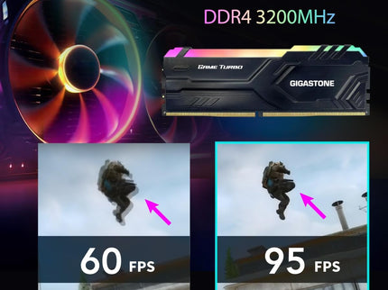 【RGB DDR4 RAM】GIGASTONE Game TURBO 32GB Kit