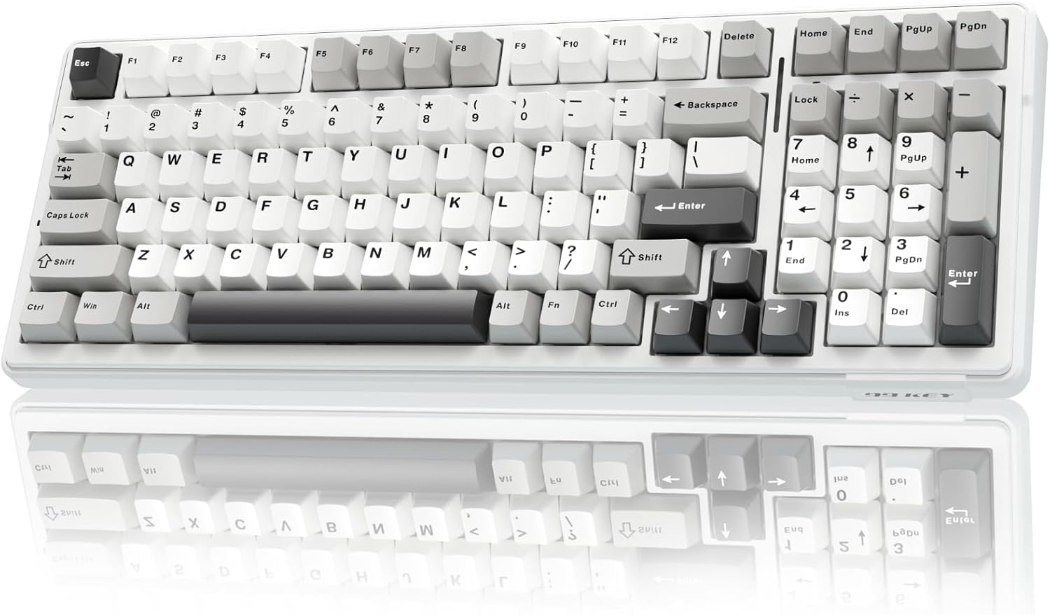 AULA F99 Wireless Mechanical Keyboard – Tri-Mode BT5.0/2.4GHz/USB-C, RGB