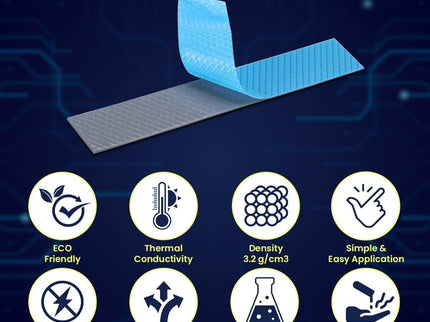 Gelid Solutions GP-Ultimate 15W-Thermal Pad 120x20x 1.0mm (2pcs)