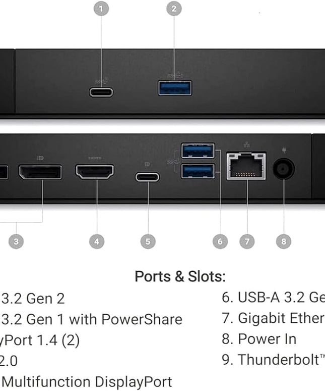 Dell ThunderBolt 4 Dock (WD22TB4)