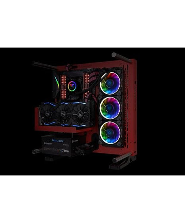 Thermaltake TT Sync 9-Port ARGB Controller – SATA Powered, Aura/Fusion/Mystic Compatible, CL-O015-PL00BL-A