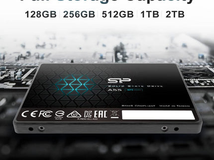 SP 1TB SSD 3D NAND A55 SLC Cache Performance Boost SATA III