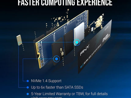 PNY CS2230 1TB M.2 NVMe Internal Solid State Drive (SSD)