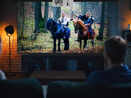 Optoma UHD35STX 4K UHD Short Throw Gaming and Home Entertainment Projector