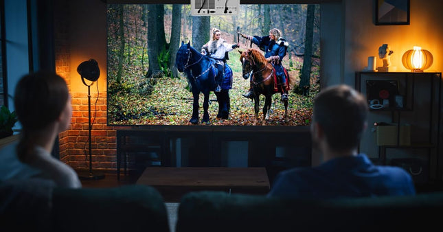 Optoma UHD35STX 4K UHD Short Throw Gaming and Home Entertainment Projector