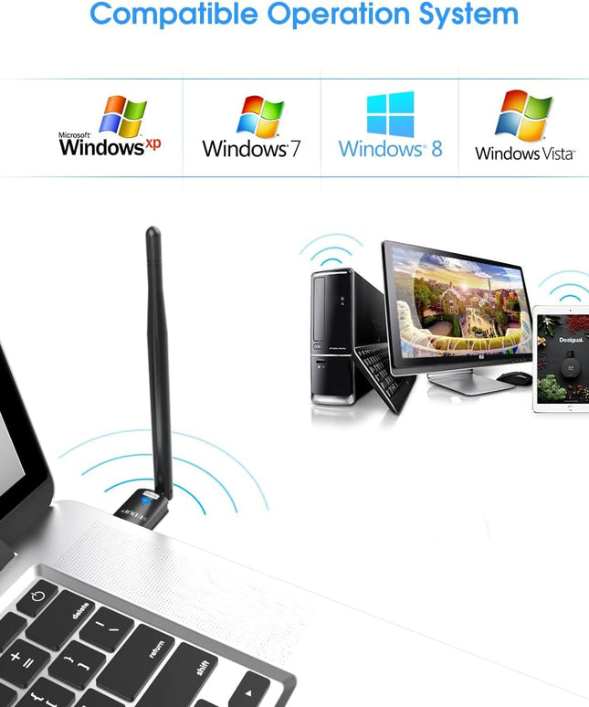 EDUP USB WiFi Adapter for PC