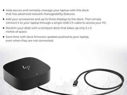 HP Docking Station for Laptop Dual Monitor