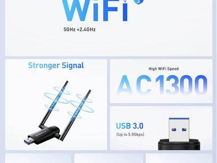 Wireless USB WiFi Adapter for PC